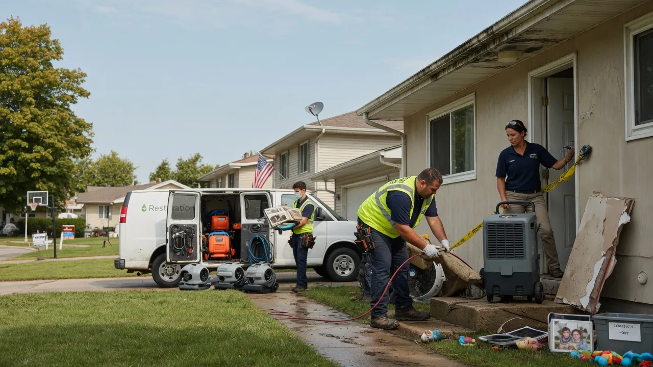 Water Damage Restoration in Virden, IL near me